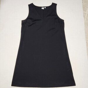 GAP Black V Neck Sleeveless Dress
